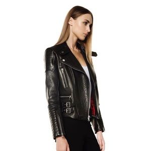 Florence Prince Leather Jacket- Size S